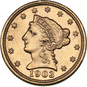 USA 2 1/2 dollars 1903