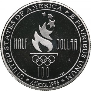 USA 50 cents 1996 Olympics