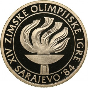 Yugoslavia 5000 dinar 1984 Olympics