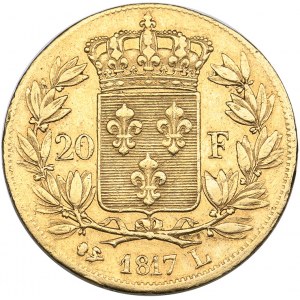 France 20 francs 1817 L