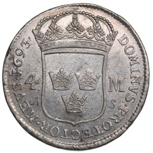 Sweden 4 mark 1693