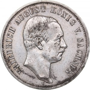 Germany - Saxony 2 mark 1909 E