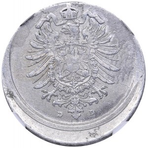 Germany 1 pfennig 1917 D
