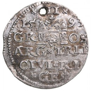 Riga 3 grosz 1593