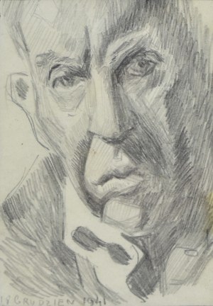 Stanisław Kamocki (1875-1944), Autoportret, 1941