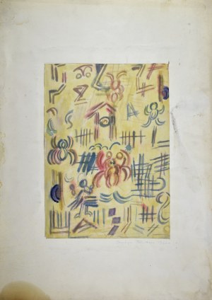 Krystyna Pelletier (1914-2007), Bez tytułu - Lato (?), 1960