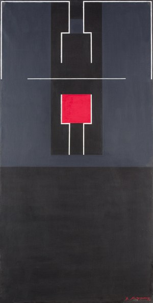Stefan Krygier, Konstruowanie przestrzeni II, 1977