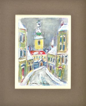 Eugeniusz Tukan - Wolski (1928-2014), Pejzaż miejski