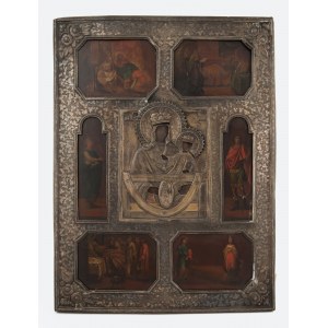 Ikona Matka Boska Częstochowska Zmiękczenie złych serc, Moskwa, 1887 r.