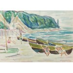 Stanisław KOPYSTYŃSKI (1893-1969), Na plaży