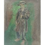 Wlastimil HOFMAN (1881-1970), Parobek - szkice - praca dwustronna