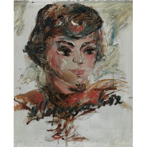 Malarz nieokreślony, XX w., Portret kobiety