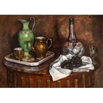 Roman Kramsztyk (1885 Warszawa-1942 tamże), Martwa natura, [Martwa natura z winogronami], ok. 1912