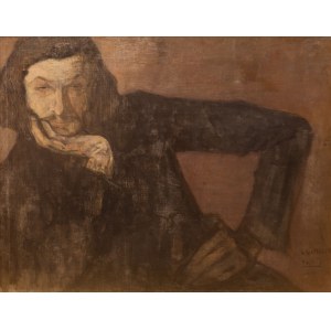 Leopold Gottlieb (1883 Drohobycz - 1934 Paryż), Portret mężczyzny, ok. 1905-1910