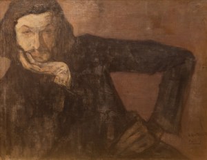 Leopold Gottlieb (1883 Drohobycz - 1934 Paryż), Portret mężczyzny, ok. 1905-1910