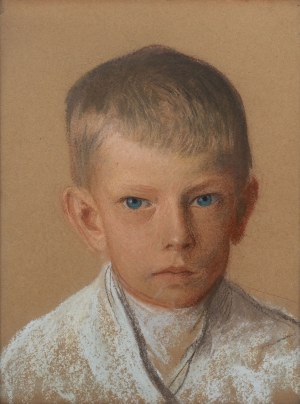 Leon Wyczółkowski (1852 Huta Miastkowska k. Garwolina - 1936 Warszawa), Portret Tadzia