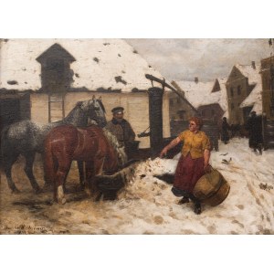 Stanisław Witkiewicz (1851 Poszawsze – 1915 Lovran), Pojenie koni