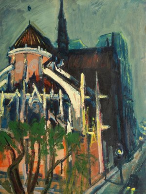 Mieczysław Lurczyński (1907 Petersburg – 1992 Paryż), Notre Dame w Paryżu