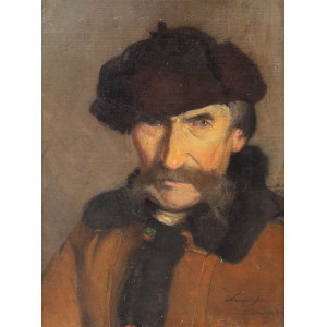 Alfons Karpiński (1875 Rozwadów - 1961 Kraków), Portret mężczyzny
