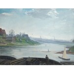Irena Weiss zw. Aneri (1888 Łódź - 1981 Kraków), Wisła pod Wawelem, ok. 1937