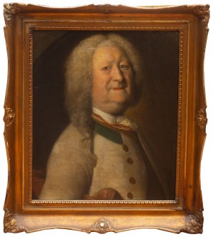 Augustyn Mirys (1700 Francja - 1790 Nowe Miasto), Portret mężczyzny, około 1730 r.
