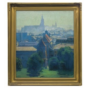 Terlecki Alfred, WIDOK KRAKOWA, 1936