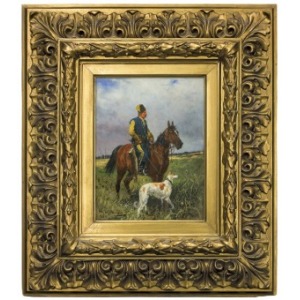 Jan Chełmiński, AFTER THE HUNT, 1884