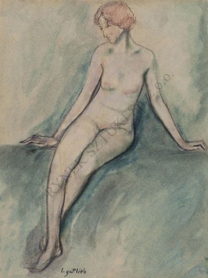 Leopold Gottlieb (1879-1934), Akt kobiety