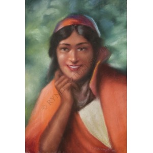 K. Kalinowski(19th/20th century), Gypsy woman