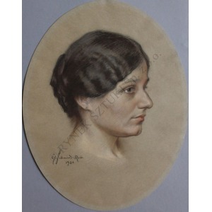 Heinz Schmidt-Rom (1877-1956), Portret kobiety (1921)