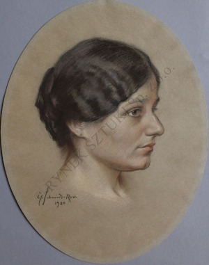 Heinz Schmidt-Rom (1877-1956), Portret kobiety (1921)