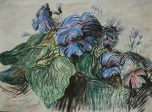 Leon Wyczółkowski (1852-1936), Egzotyczne kwiaty