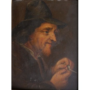 A.N.(XIX w.), Mężczyzna z fajką