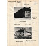 BOLESŁAWIEC (pow. bolesławiecki). Dokumentacja nowo zbudowanych budynków przy Antonienstraße (obecni...