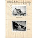 WROCŁAW. Dokumentacja nowo zbudowanych budynków przy Falklandstraße (obecnie ulica Ogrodowa) i Admir...
