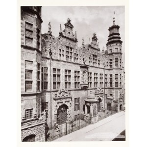 GDAŃSK. Wielka Zbrojownia widziana od strony ulicy Piwnej, fot. R.Th. Kuhn, Gdańsk 1895