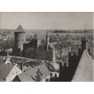RESZEL (pow. kętrzyński). Zamek – widok ogólny od strony zachodniej