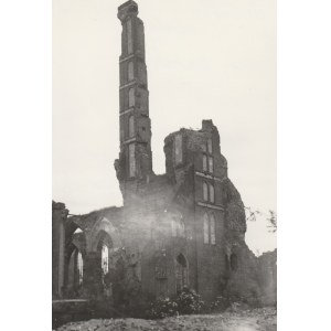 BRANIEWO. Ruiny zniszczonej w czasie II wojny światowej katedry