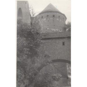 RESZEL (pow. kętrzyński). Fragment zamku z basztą
