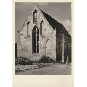 PYRZYCE. Kaplica św. Ducha zniszczona w czasie II wojny światowej – elewacja wschodnia