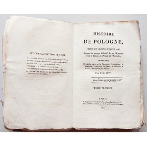 MONIER, F.M. Oprac. dotyczące historii Polski, t. I-II