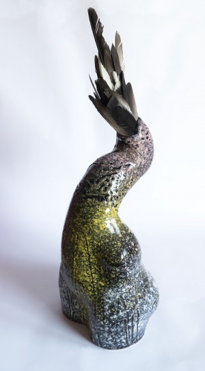 Aneta Śliwa, Rajski Ptak - Czarna gołębica, 2020