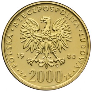 2000 złotych 1980, XIII Zimowe Igrzyska Olimpijskie Lake Placid