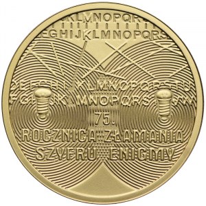 100 złotych 2007, 75. Rocznica Złamania Szyfry Enigmy