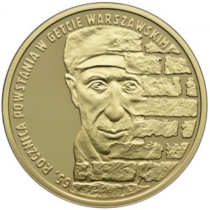 200 złotych 2008, 65. Rocznica powstania w Getcie Warszawskim