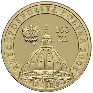 100 złotych 2005, Jan Paweł II