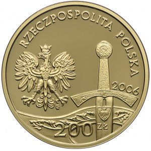 200 złotych 2006, Jeździec Piastowski