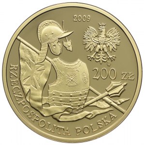 200 złotych 2009, Husarz - XVII wiek