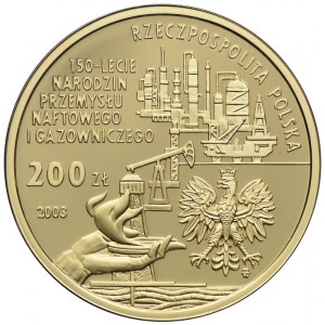 200 złotych 2003, Przemysł Naftowy