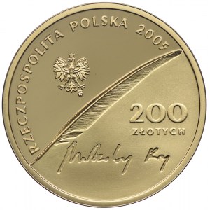 200 złotych 2005, Mikołaj Rej